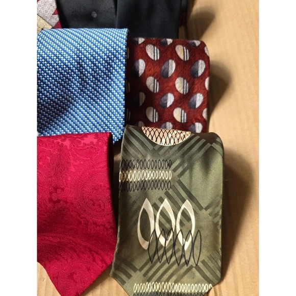 Mixed Lot of 17‎ Men's Neckties Business Casual Dress Wear Variety - Picture 4 of 6